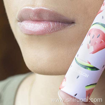 Fruit Flavor Nourishing Lip Balm Stick Tube